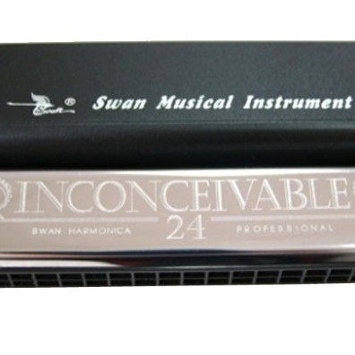 SWAN 天鵝牌 24 孔 高級複音 口琴 7調套裝 Harmonica 一套7個