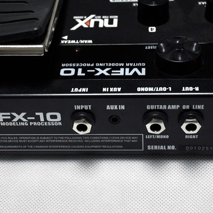 NUX MFX-10 落地式數字合成效果器