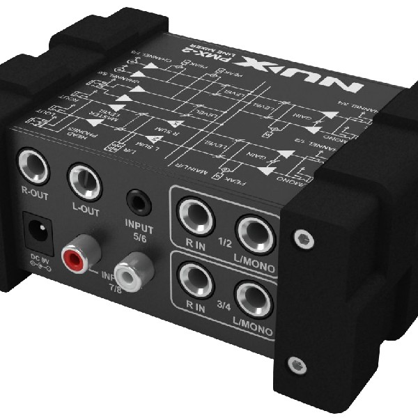 NUX PMX-2 Multi-Channel Mini Mixer