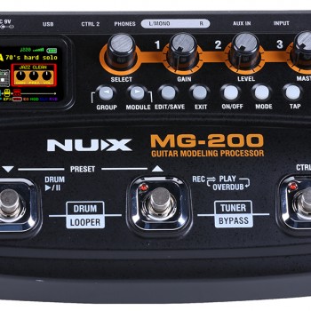 NUX MG-200 結他數字合成效果器