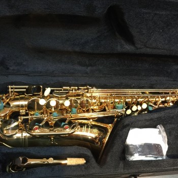 CALVIN SANG CSAS-100 Alto SAXOPHONE 中音降E調 金色