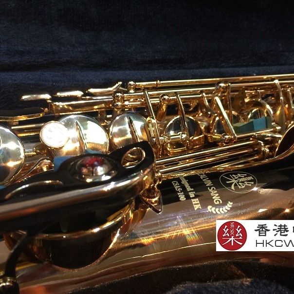 CALVIN SANG CSAS-100 Alto SAXOPHONE 中音降E調 金色