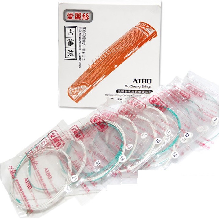 Alice AT-80 古箏 琴弦 (11-21號弦 每條$24)