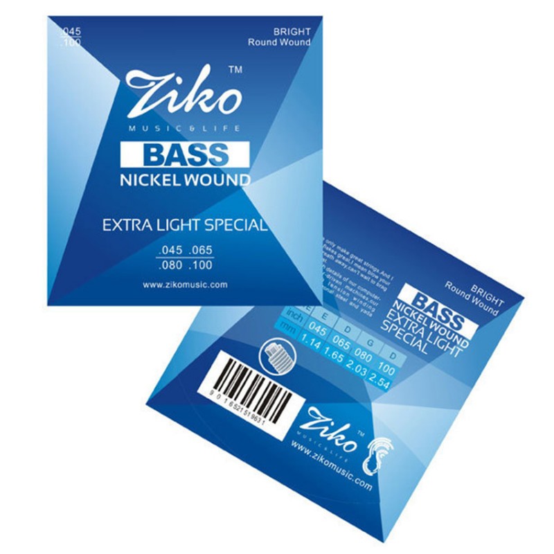ZIKO 低音結他弦 DN-045 BASS STRINGS