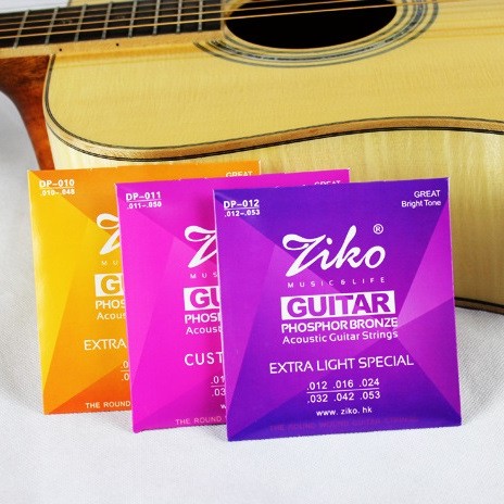 ZIKO 民謠木結他弦 DP系列
