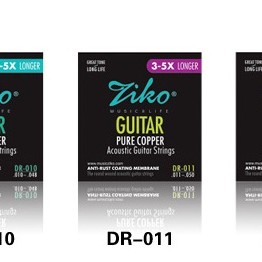 ZIKO 鍍膜民謠木結他弦 DR系列