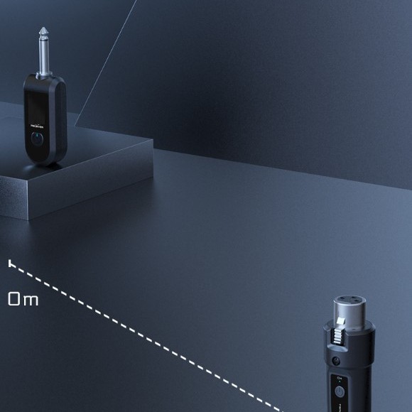 GT1 Wireless  6.5MM連接 System 2.4G 無線樂器系統 (一拖一)