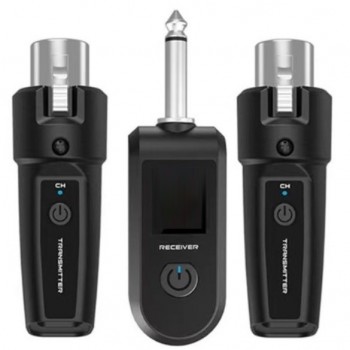 U2 Wireless  Mic System 2.4G 無線麥克風/無線樂器系統 (一拖二)