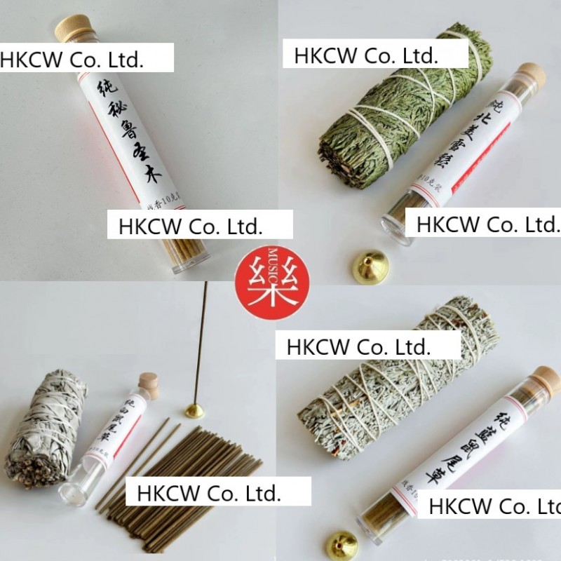 美國天然 加州 藍/白鼠尾草線香/聖木線香/雪松線香 (10g）