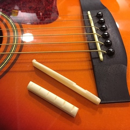 ABS 塑膠結他琴橋 木結他上弦枕 / 下弦枕 Guitar Nut