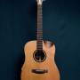 CALVIN SANG CS-7B 半缺角手工單板木結他