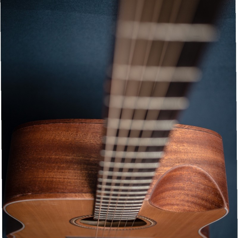 CALVIN SANG CS-7 半缺角手工單板木結他