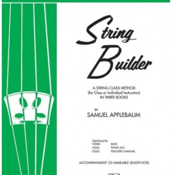 String Builder Violin Book 1 琴書