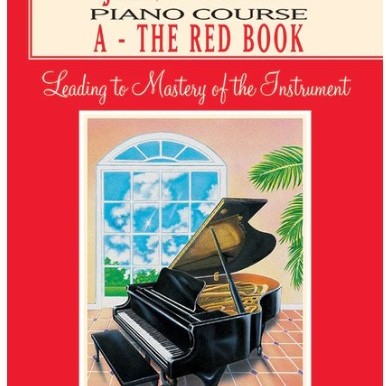 Schaum: Piano Course, A: The Red Book 琴書
