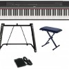 Yamaha P-125 BK / WH (中文面板)  (U-stand Package)