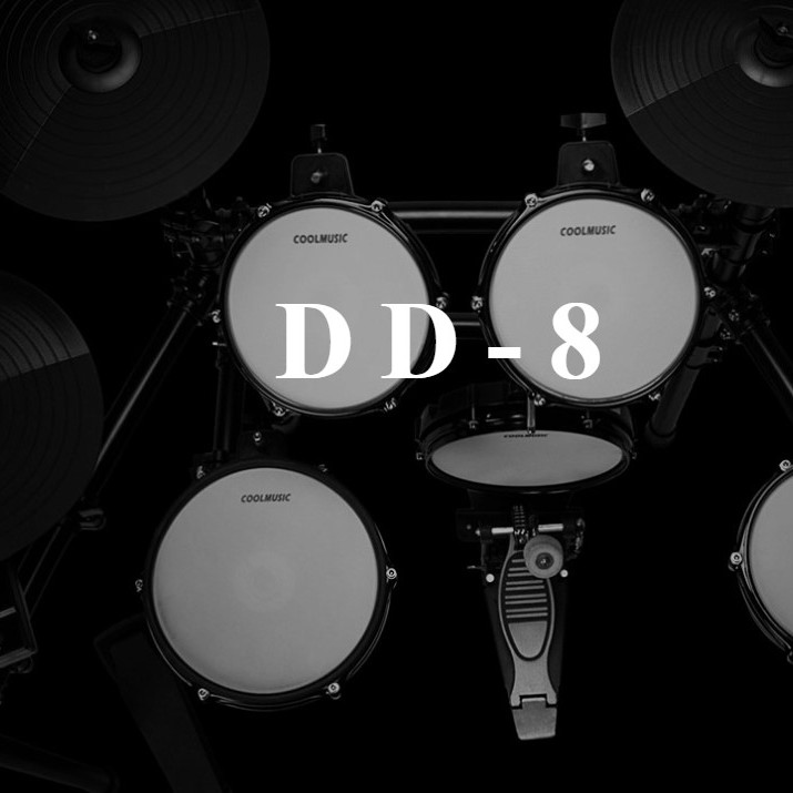 COOLMUSIC DD8 全網面電子鼓