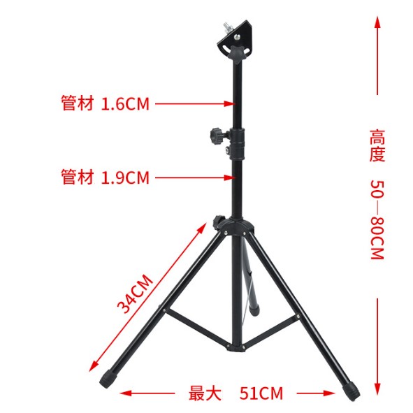 8吋 圓形 啞鼓練習鼓墊 連支架 practice pad