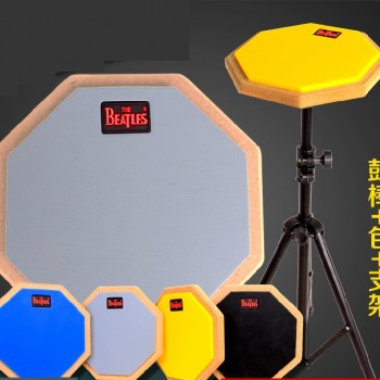 8吋 8角形 啞鼓練習鼓墊 連支架 practice pad