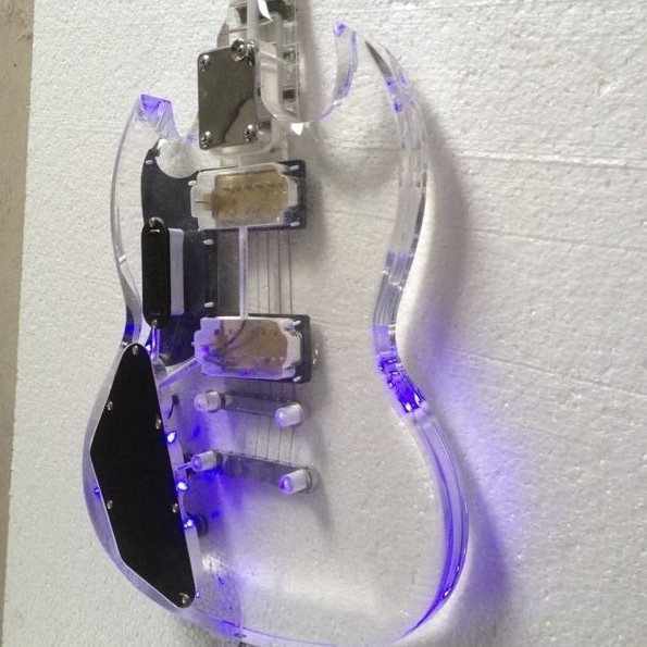 CS-SG 全水晶電結他 