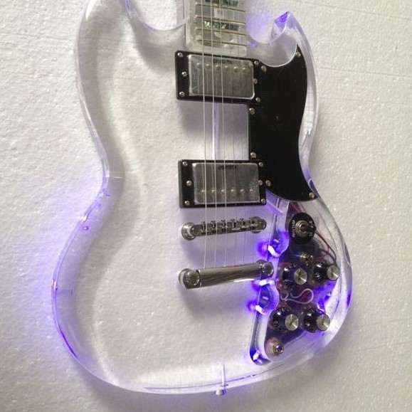 CS-SG 全水晶電結他 