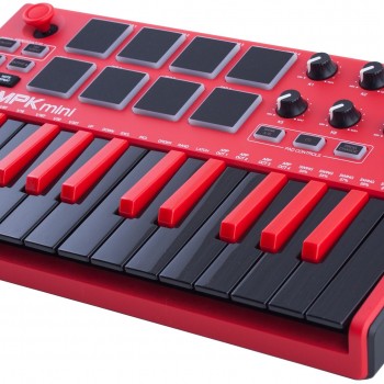 AKAI MPK Mini MK2 MIDI KEYBOARDS RED Special Edition 紅色特別版