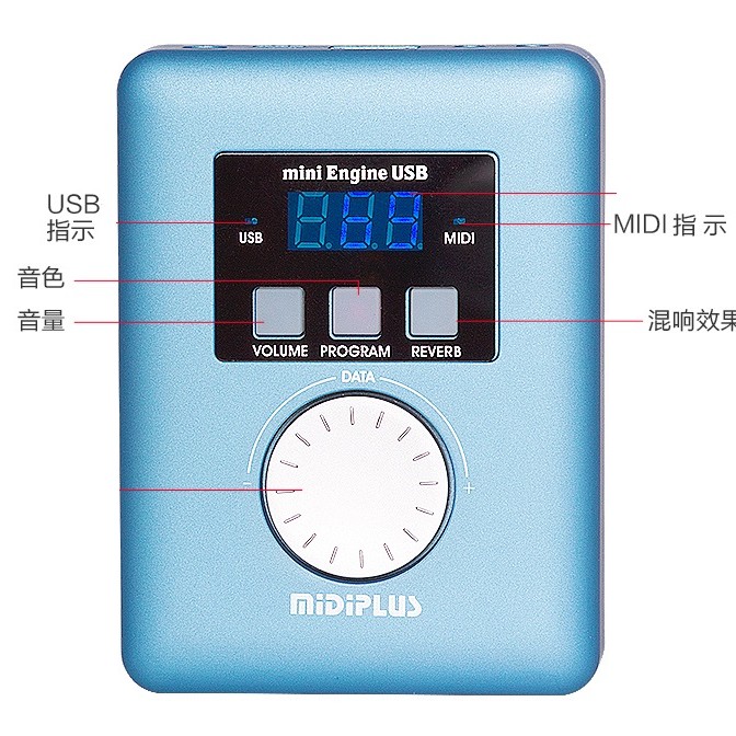 MIDIPLUS MiniEnginess USB MIDI Sound Module 音源