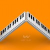Midiplus foldable piano 88鍵 便攜 折疊充電款手捲琴