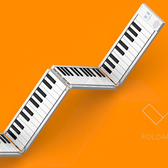 Midiplus foldable piano 88鍵 便攜 折疊充電款手捲琴