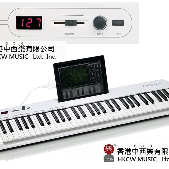 SAMSON Carbon 61鍵 MIDI KEYBOARD