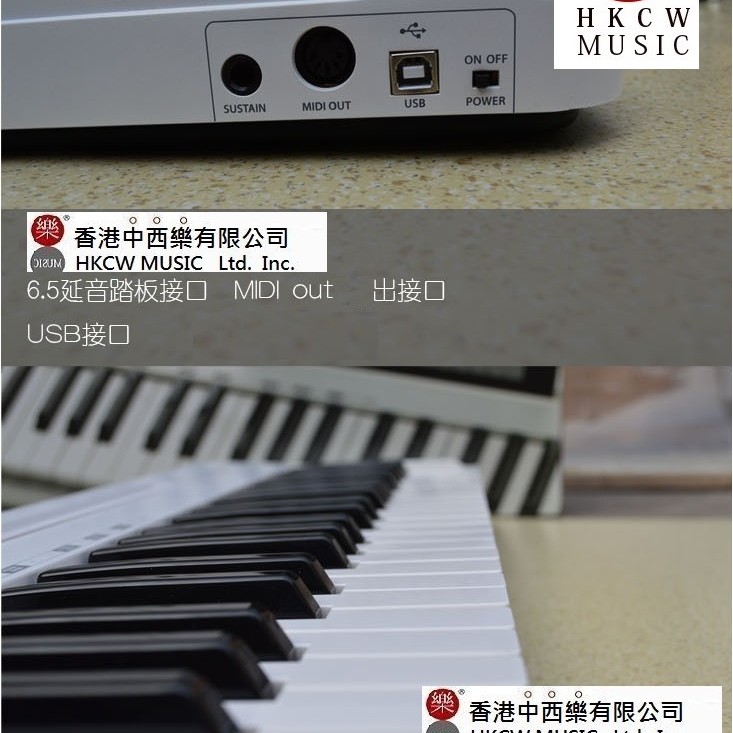 SAMSON Carbon 61鍵 MIDI KEYBOARD
