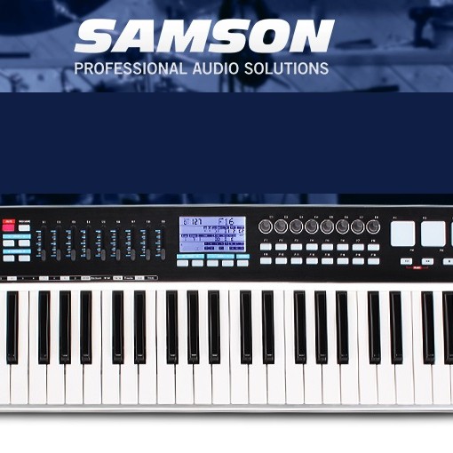 SAMSON Graphite 49 49鍵 半配重 MIDI KEYBOARD