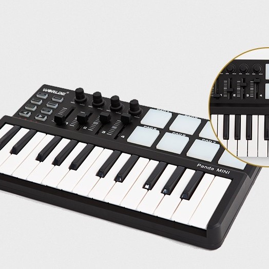 WORLDE PANDA MINI controller midi25