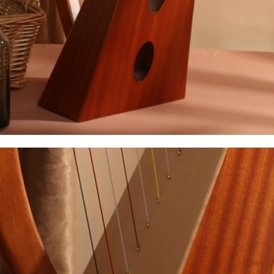 19弦 小豎琴 19 STRINGS LEVER HARP HA03L