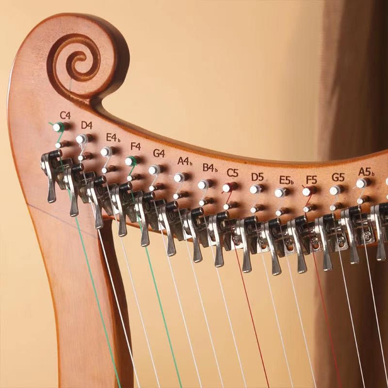 19弦 小豎琴 19 STRINGS LEVER HARP HA03L