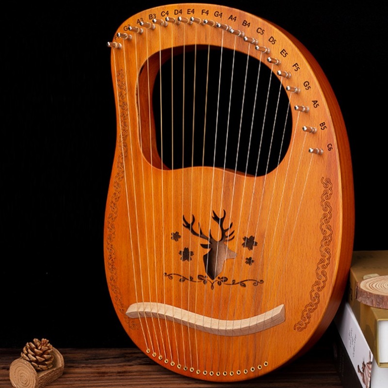 19弦 萊雅琴 lyre harp 馴鹿款 