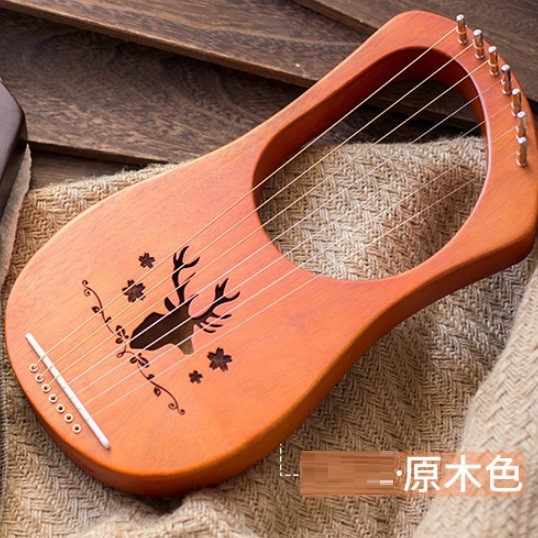 7弦 萊雅琴 lyre harp 馴鹿款 