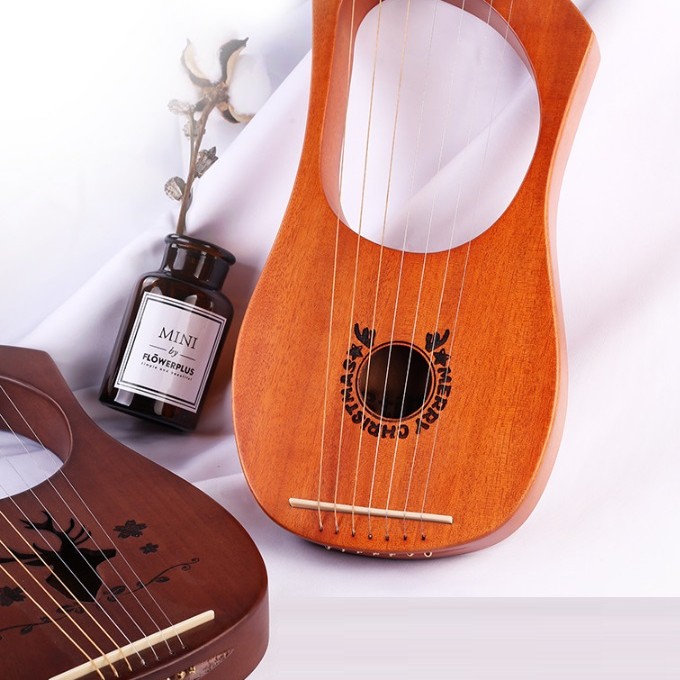 7弦 萊雅琴 lyre harp 馴鹿款 