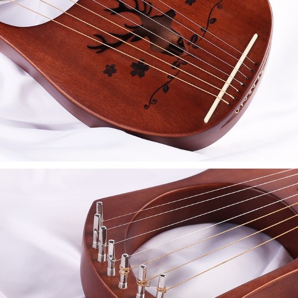 7弦 萊雅琴 lyre harp 馴鹿款 