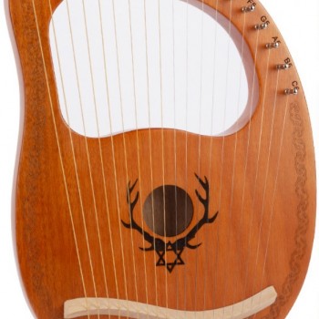 19弦 萊雅琴 lyre harp 六芒星款 