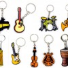 樂器精品 軟膠 鑰匙扣 MUSIC keychain