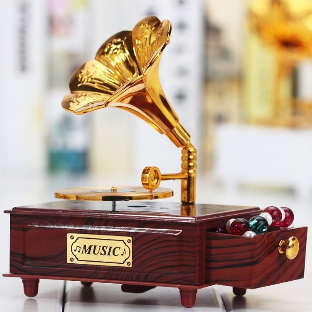 創意留聲機 音樂盒 小號 MUSIC BOX