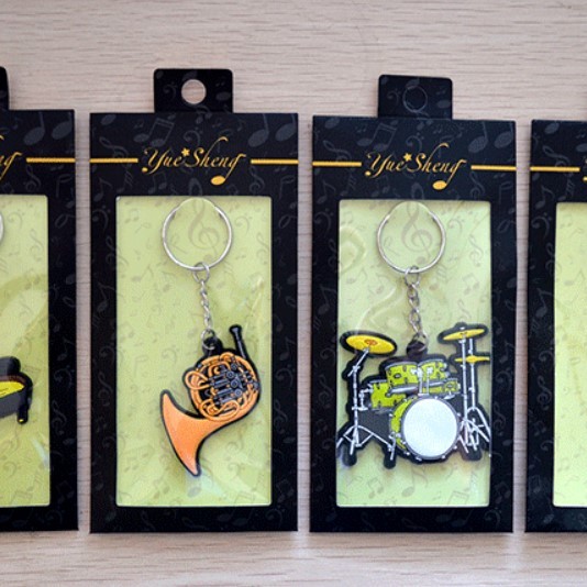 樂器精品 軟膠 鑰匙扣 MUSIC keychain