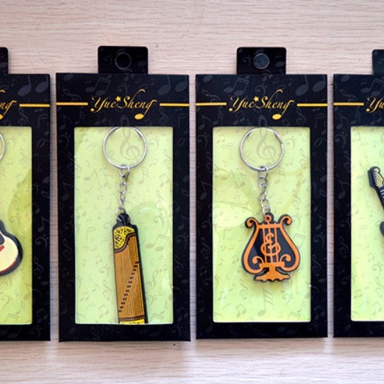 樂器精品 軟膠 鑰匙扣 MUSIC keychain