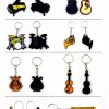 樂器精品 軟膠 鑰匙扣 MUSIC keychain