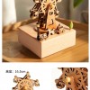 旋轉摩天輪 木質音樂盒 MUSIC BOX