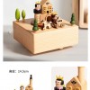 公主王子城堡 木質音樂盒 MUSIC BOX