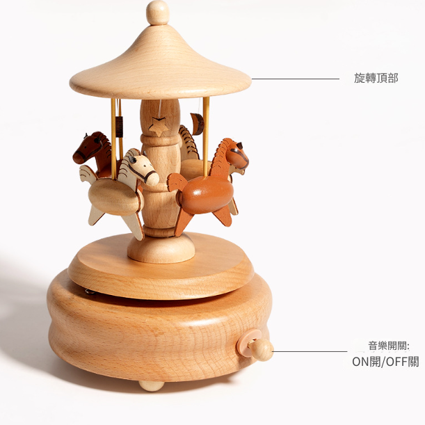 侏羅紀恐龍 木質音樂盒 MUSIC BOX