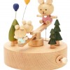 拉拉熊蹺蹺板 木質音樂盒 MUSIC BOX