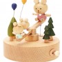 拉拉熊蹺蹺板 木質音樂盒 MUSIC BOX