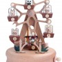 圓形 動物摩天輪 木質音樂盒 MUSIC BOX